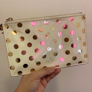 make up bag or wristlet or wallet